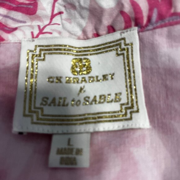 Sail to Sable x CK Bradley Caftan Tunic Dress Size Large - Picture 9 of 9